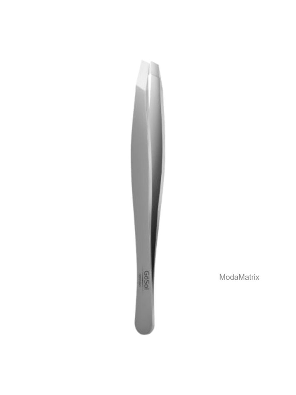 Slant Tweezers for Eyebrows Facial Hair 2Cr13 Stainless Steel 9.4cm